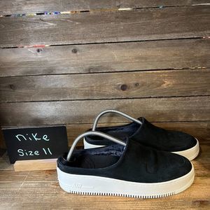 Womens Nike Air Force 1 Lover XX Premium Sail Slip On Slide Mules Shoes Size 11M